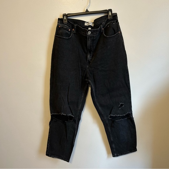 Abercrombie & Fitch • Curve Love ankle straight Jeans - Picture 4 of 7